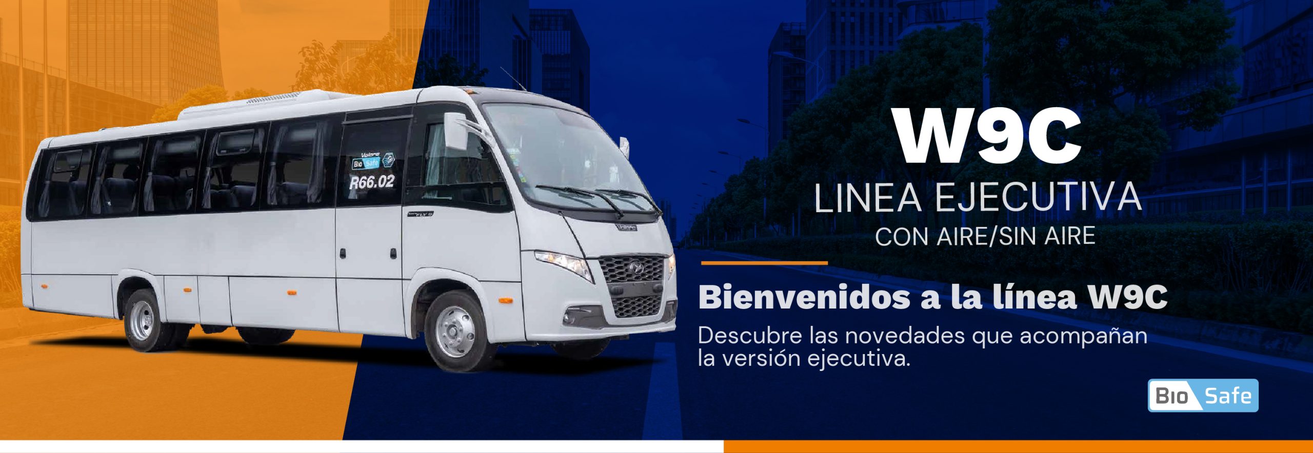 Taxibus | Línea ejecutiva W9C Volare motor Cummins